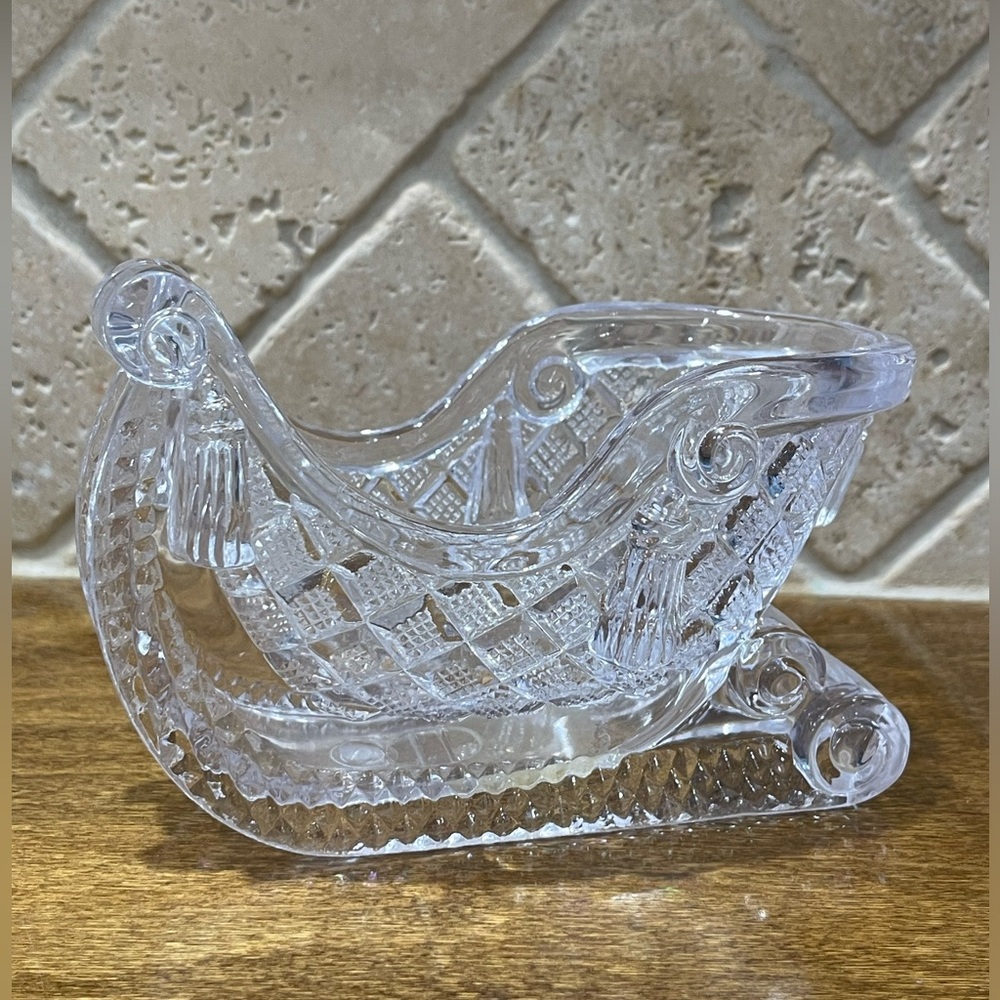 Hard plastic sleigh